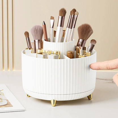 360 Rotating Makeup Desktop Organizer
