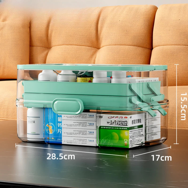 Multi-layer, Large, Household Medicine Box