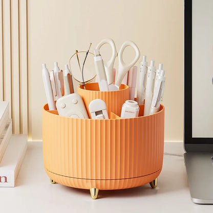 360 Rotating Makeup Desktop Organizer