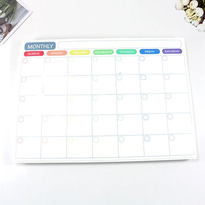 Magnetic Calendar for Fridge Monthly Weekly Planner Dry Erase 