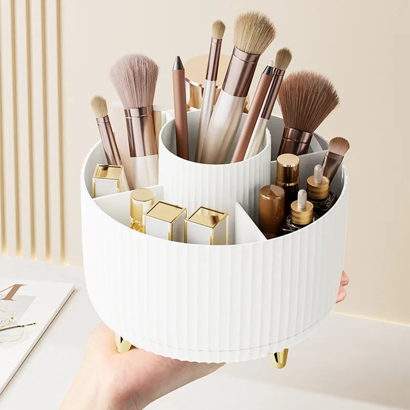 360 Rotating Makeup Desktop Organizer