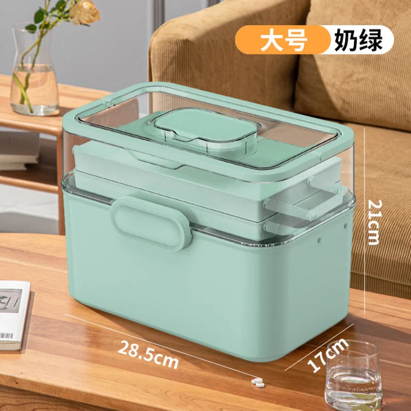 Multi-layer, Large, Household Medicine Box