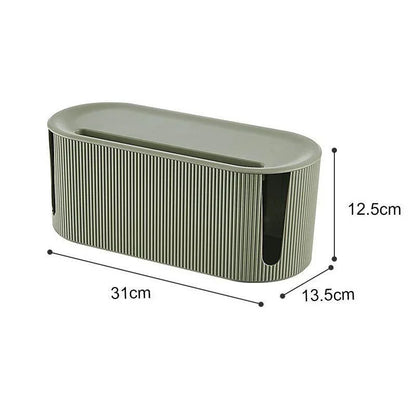 1Pc Wire Cable Storage Box Home and Office Supplies Socket Plug Organizer Box