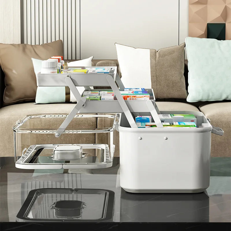 Multi-layer, Large, Household Medicine Box