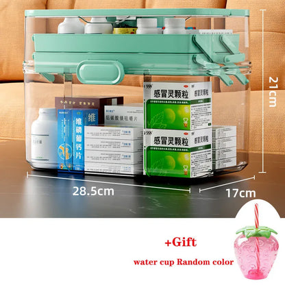 Multi-layer, Large, Household Medicine Box