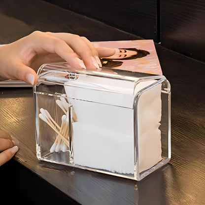 3-Compartment Qtip-Cotton Bud Organiser 