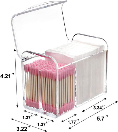 3-Compartment Qtip-Cotton Bud Organiser 