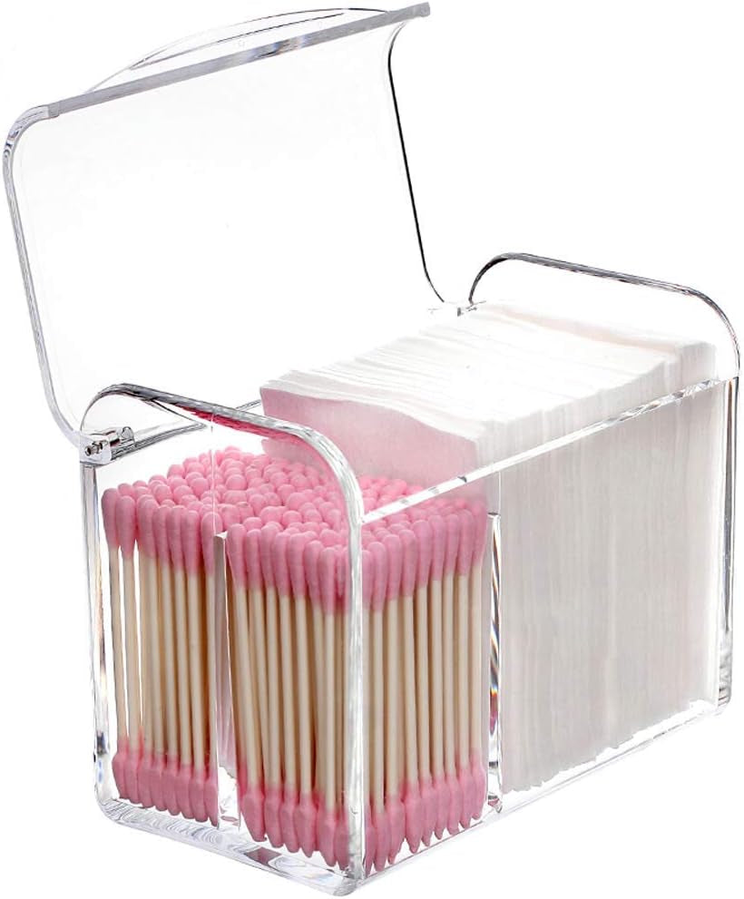3-Compartment Qtip-Cotton Bud Organiser 